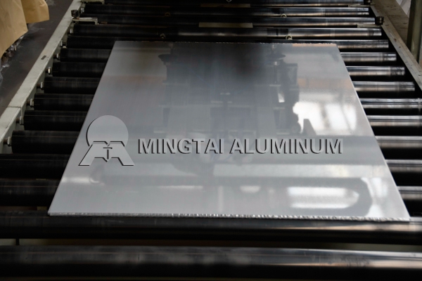 Extra wide 3003 aluminum plate for shelter skin