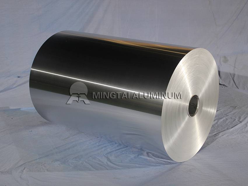 Aluminum foil for wire and cable shielding